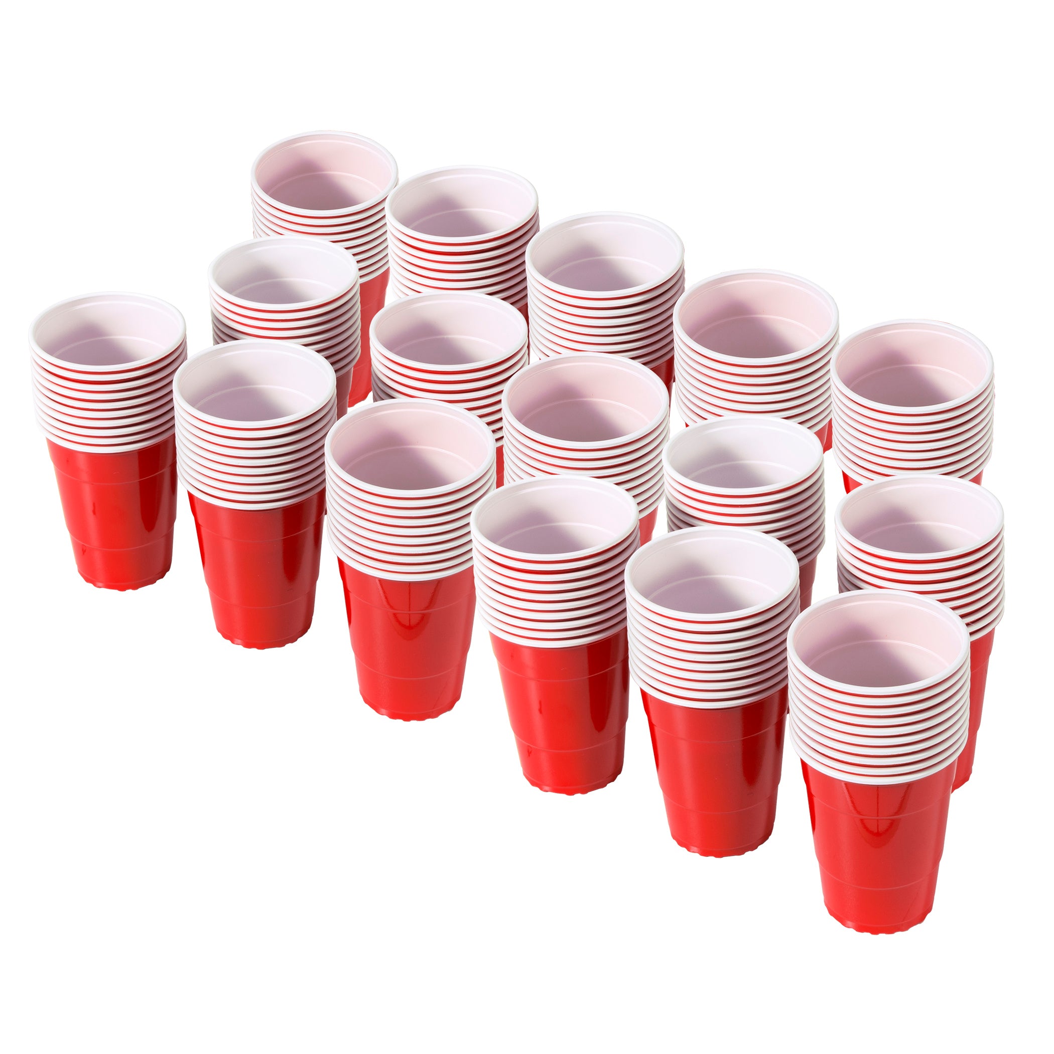 Red Plastic Cups Party - Red Cups 50psc (12oz) Red Party Cups